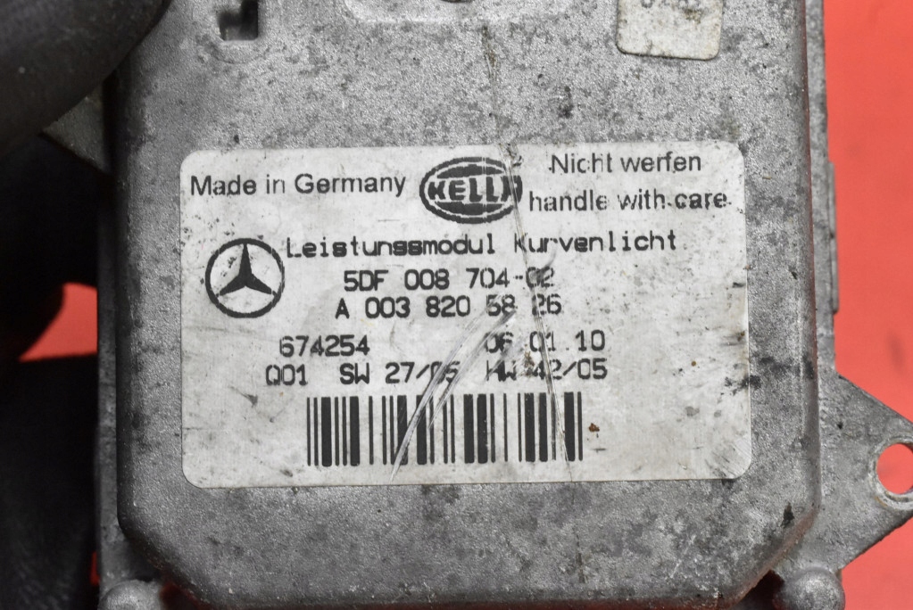 фото №10, Блок управления модуль поворота правый a0038205126 5df00870401 mercedes r-klasa w251