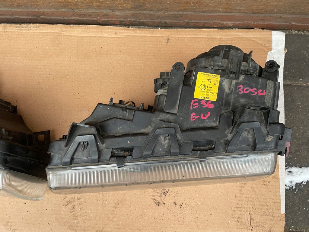 фото №9, Лампы перед bmw e36 coupe cabrio sedan kombi bosch линзовые europa