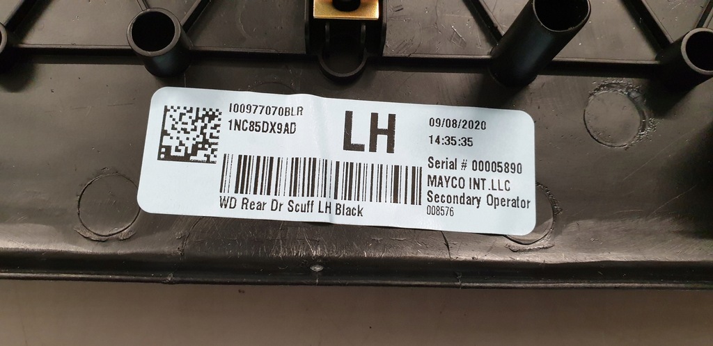 фото №8, Dodge durango iii lift молдинг накладка порог задняя левая 2014-2023r nowa