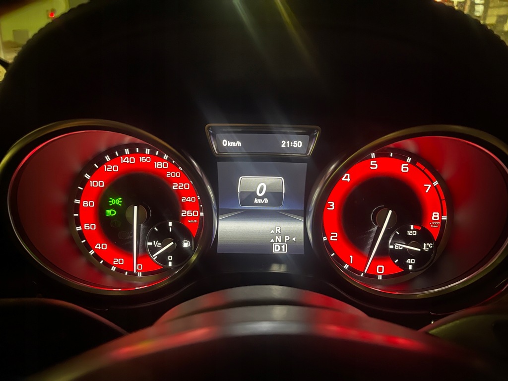 фото №10, Mercedes ml w166 gl x166 гальмівні диски спідометра cstm red