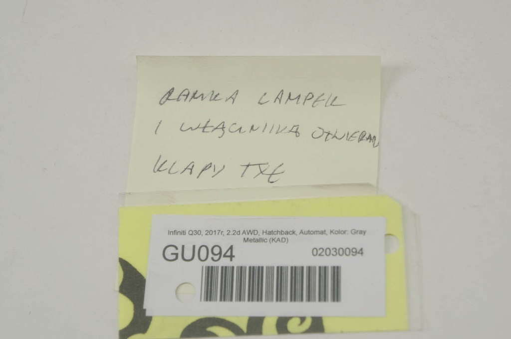 фото №5, Gu094 infiniti q30 защита молдинг крышки багажника