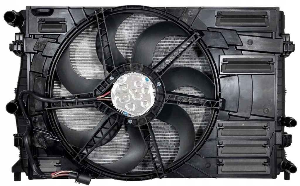 фото №1, Комплект радиатор + вентилятор skoda scala rapid fabia kamiq 1.0 1.2 tsi tgi