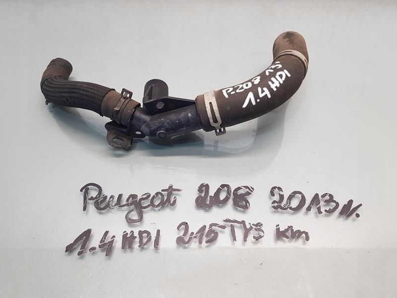 фото №1, Wąż труба wody peugeot 208 i 1.4 hdi