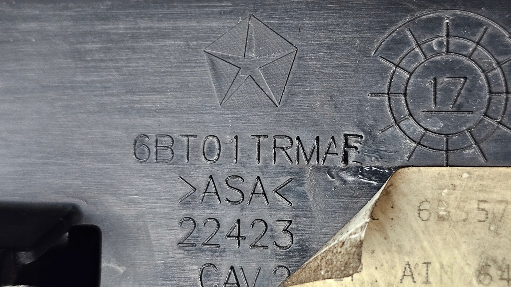 фото №11, Решітка радіатора решітка радіатора dodge ram 1500 19r- 6bt01trma oryg