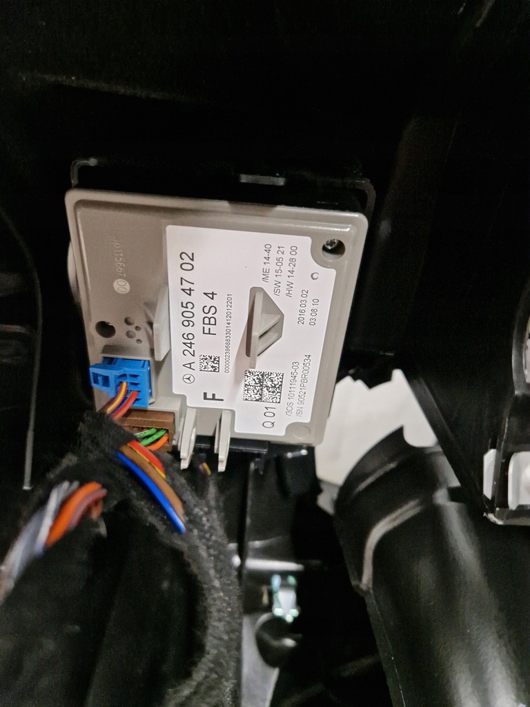 фото №12, Mercedes b klasa w246 панель приладів панель приладів консоль подушки безпеки оригінал