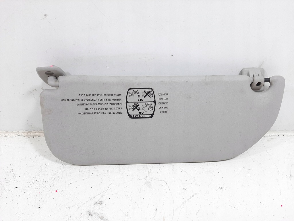фото №1, Citroen c3 pluriel 04r козырёк защита солнцезащитная правая