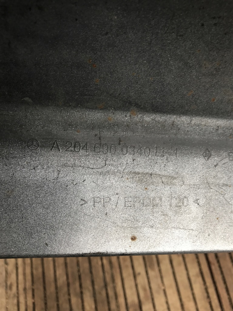 фото №6, Молдинг порог левая mercedes w204 a2046900340