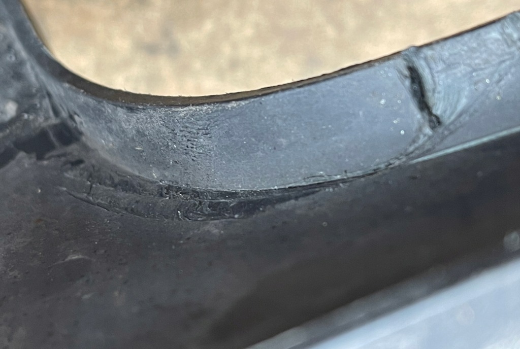 Mini f55 спойлер дифузор накладка бампера задня задній хром 7318826 в Україні