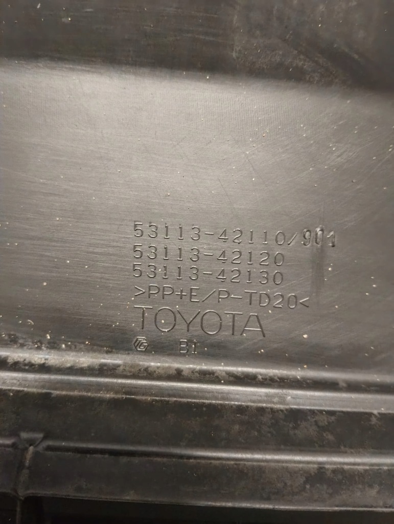 фото №9, Toyota rav4 v спойлер накладка-спойлер бампера dol перед передний 5311342110