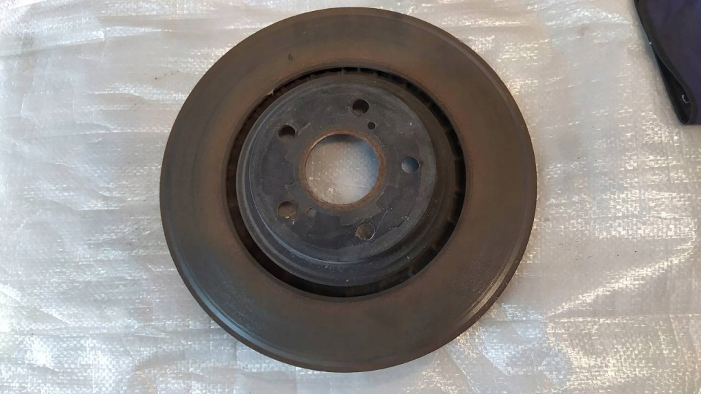 фото №1, Toyota sienna 2011- диск тормозная перед