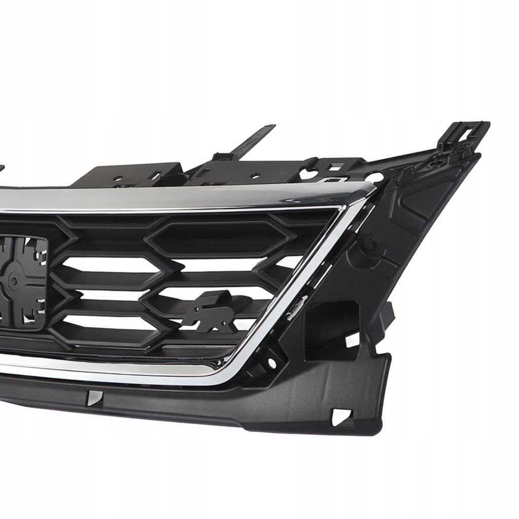 фото №8, Решётка передний бампера с хромированная рамка