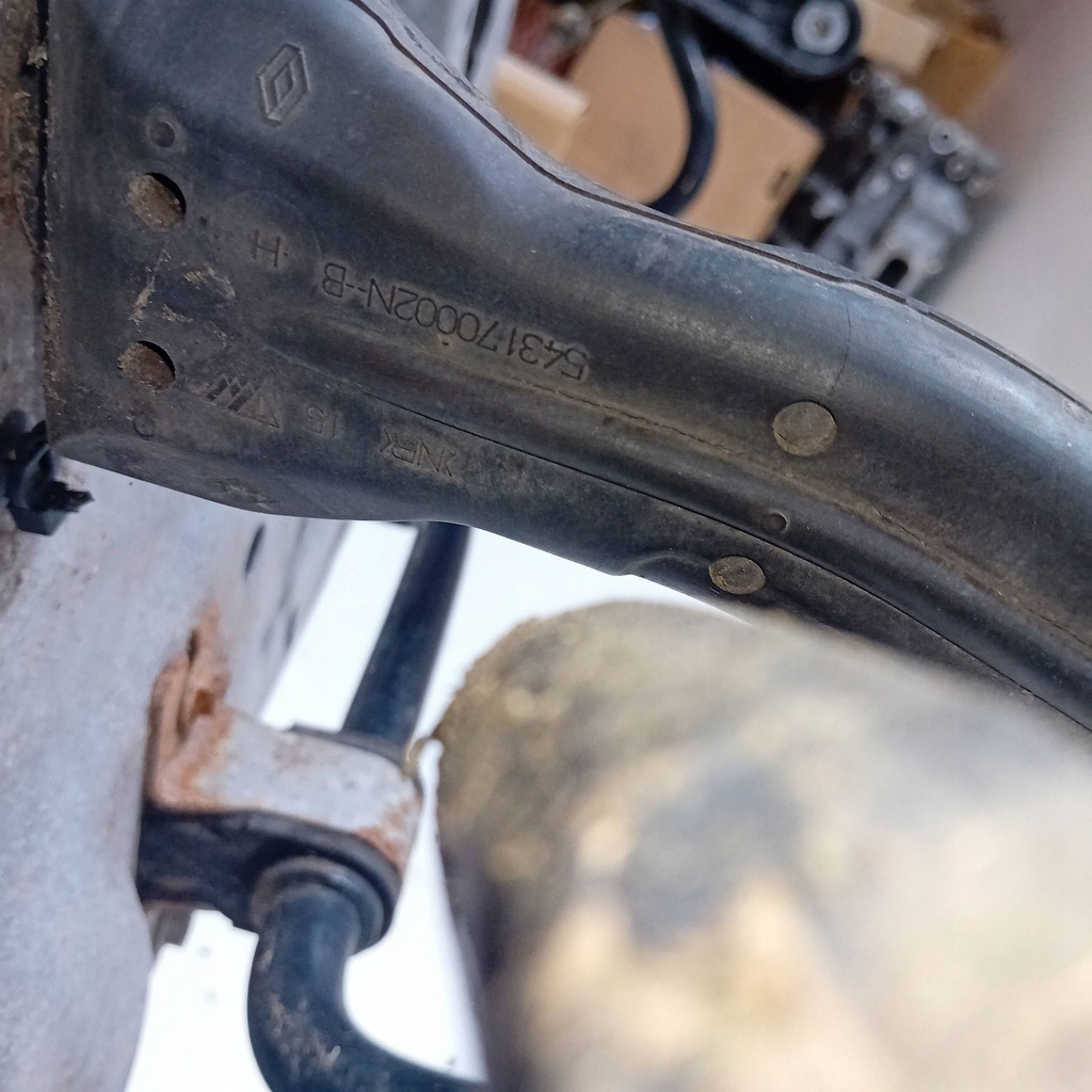 фото №11, Renault laguna iii підрамник кронштейн поперечина bardzo ładane