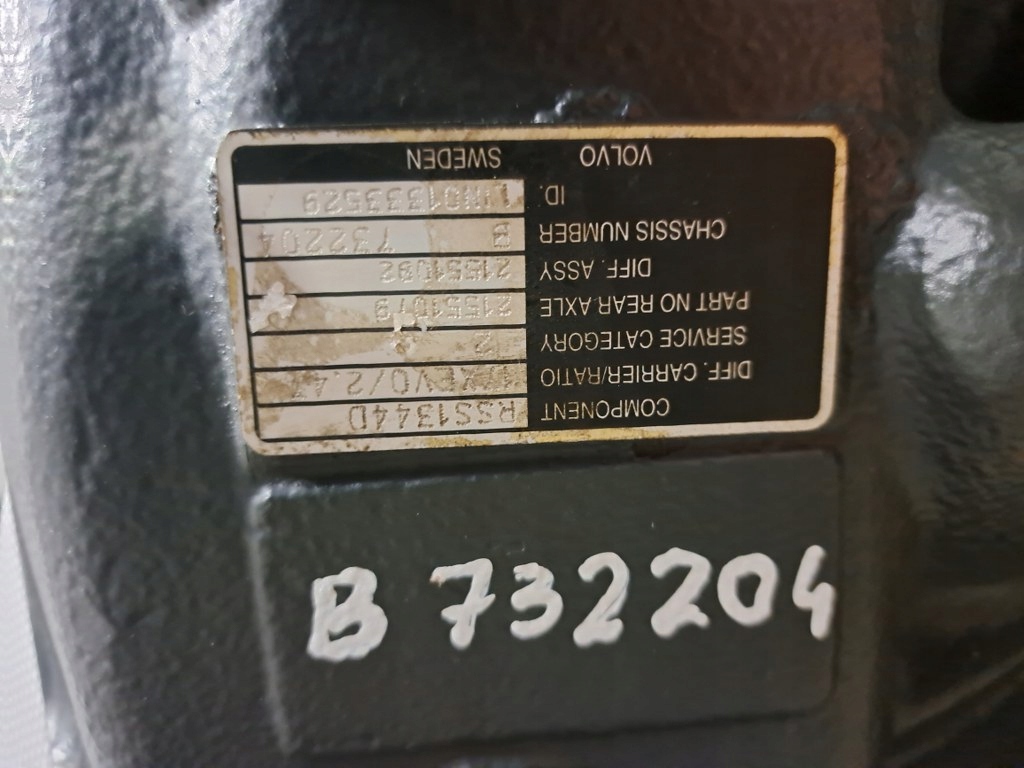 Вкладыш мост rss1344d 2,47 volvo fh4 fh13 renault Доставка