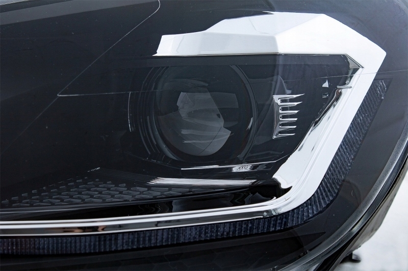 фото №11, Решітка do vw golf vi 08-13 led фари pynce динамічні лампи r20 look