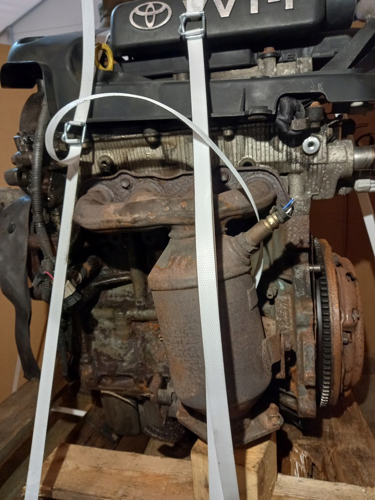 фото №11, Двигатель 1.3 2s-p52l kompletny yaris lif pewniak film с pracy słychać цепь