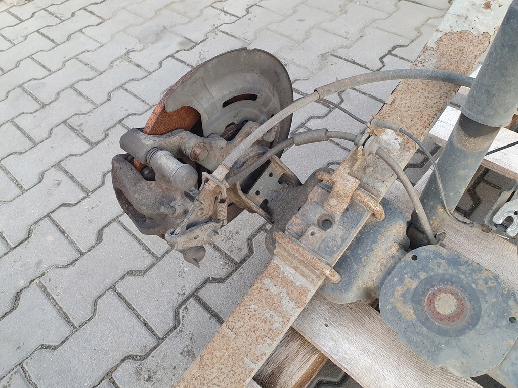 фото №3, Renault master iii балка подвеска задняя задняя