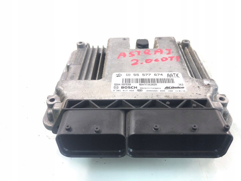 фото №1, Блок керування бортовий комп'ютер opel astra j 2.0 cdti 55577674