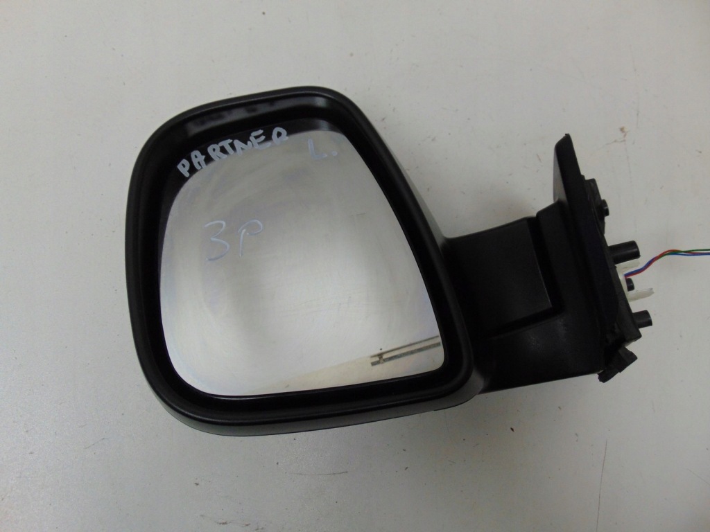 фото №8, Дзеркало ліва partner berlingo iii lift 3 pin europa
