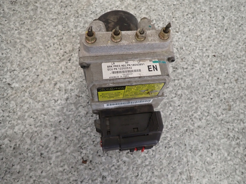 фото №6, Chevrolet daewoo kalos aveo 03-07 блок керування насос abs europa