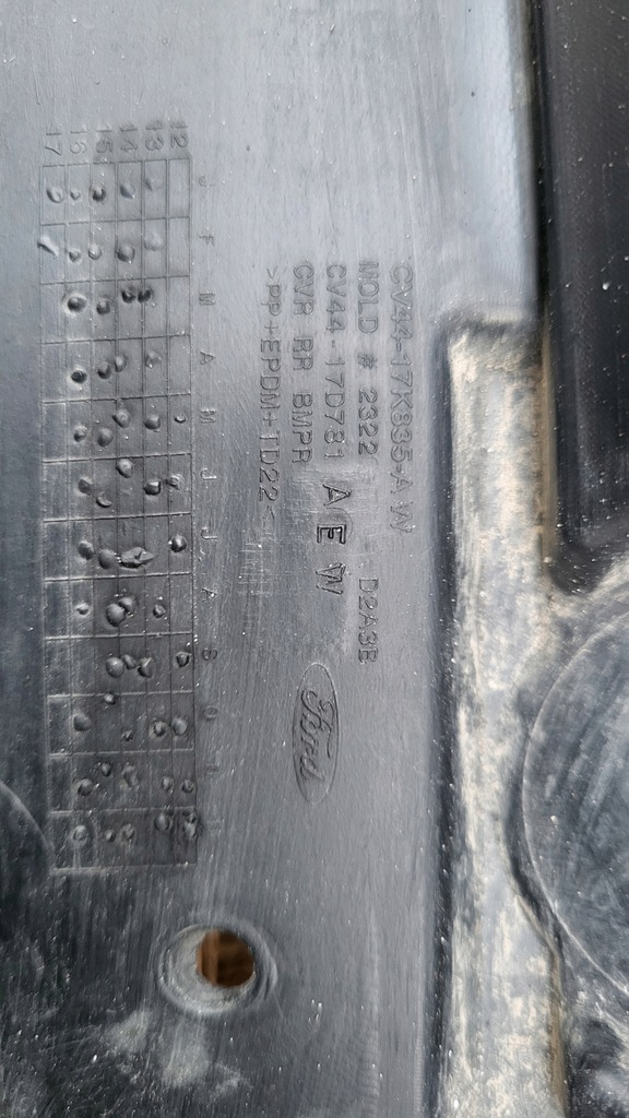 фото №9, Бампер задняя ford kuga mk2 mk 2 cv44-17k835-a