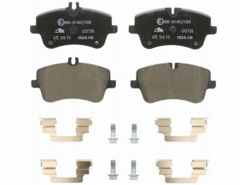 фото №1, Тормозные колодки перед mercedes slk r171 1.8 04-11 klasa clc cl203 1.6-2.1 08-10