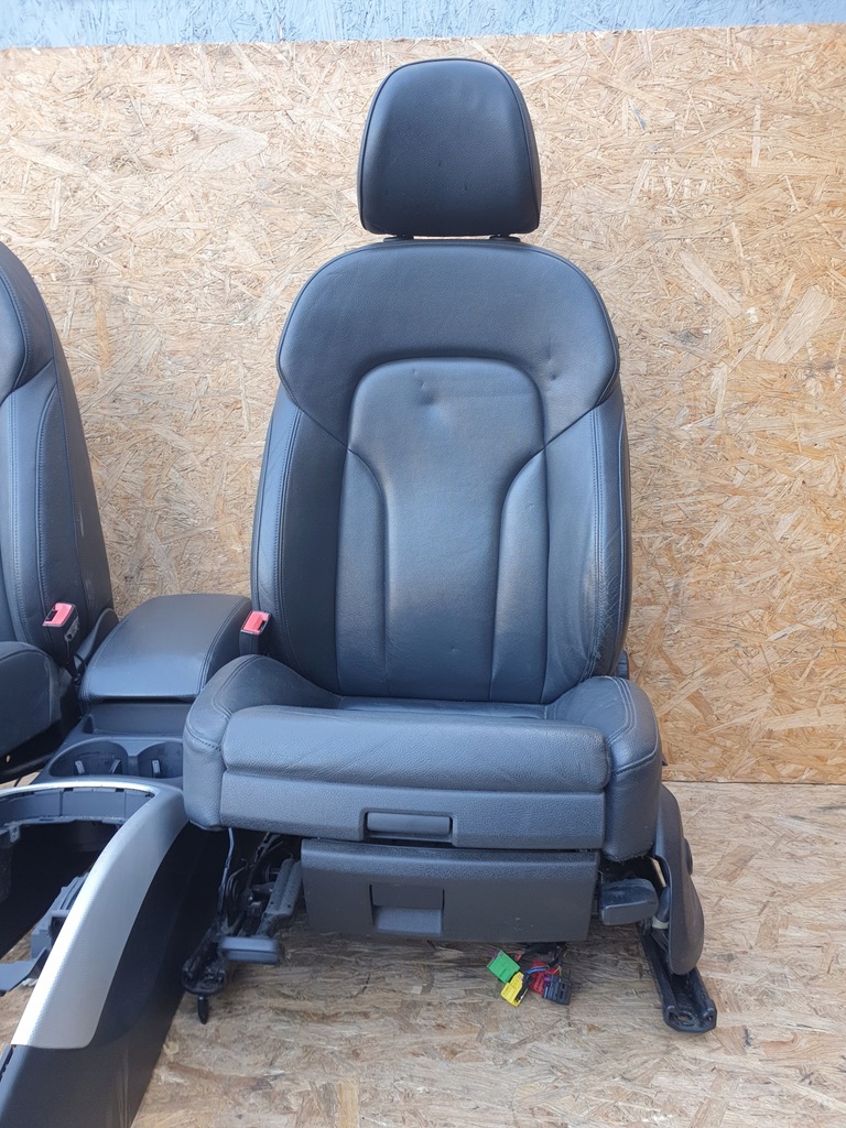 фото №8, Audi q5 8r lift сиденья заднее сиденье обшивки кожа europa