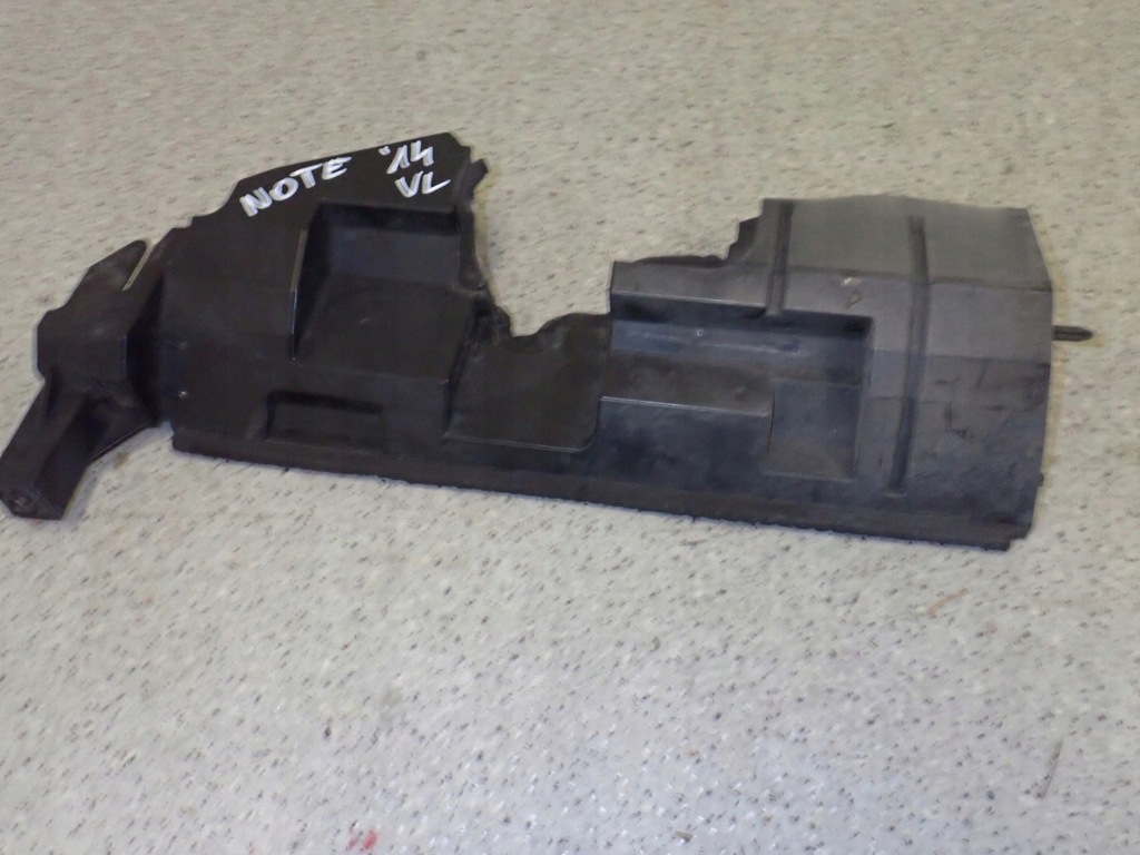 фото №1, Nissan note e12 dci 13- защита замка капот пластик