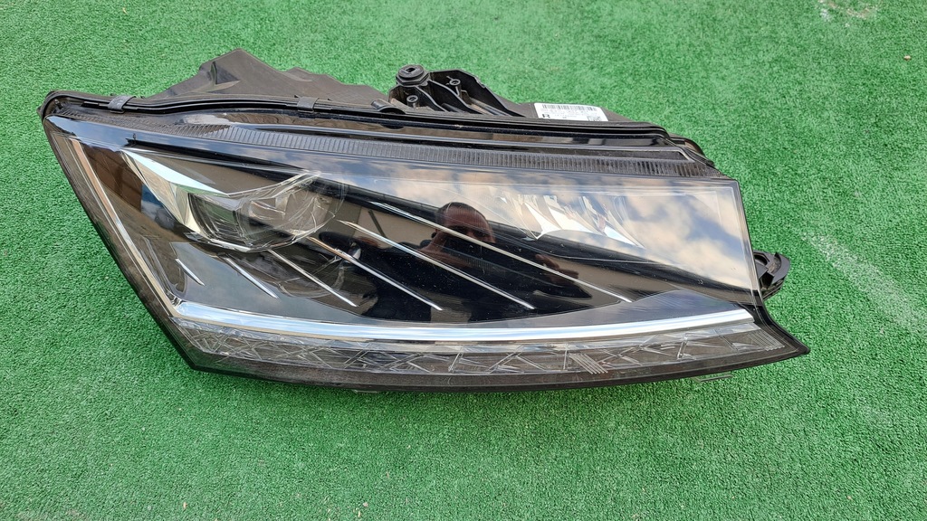 фото №1, Skoda fabia 3 iii lift 6v1 full led лампа передня kpl