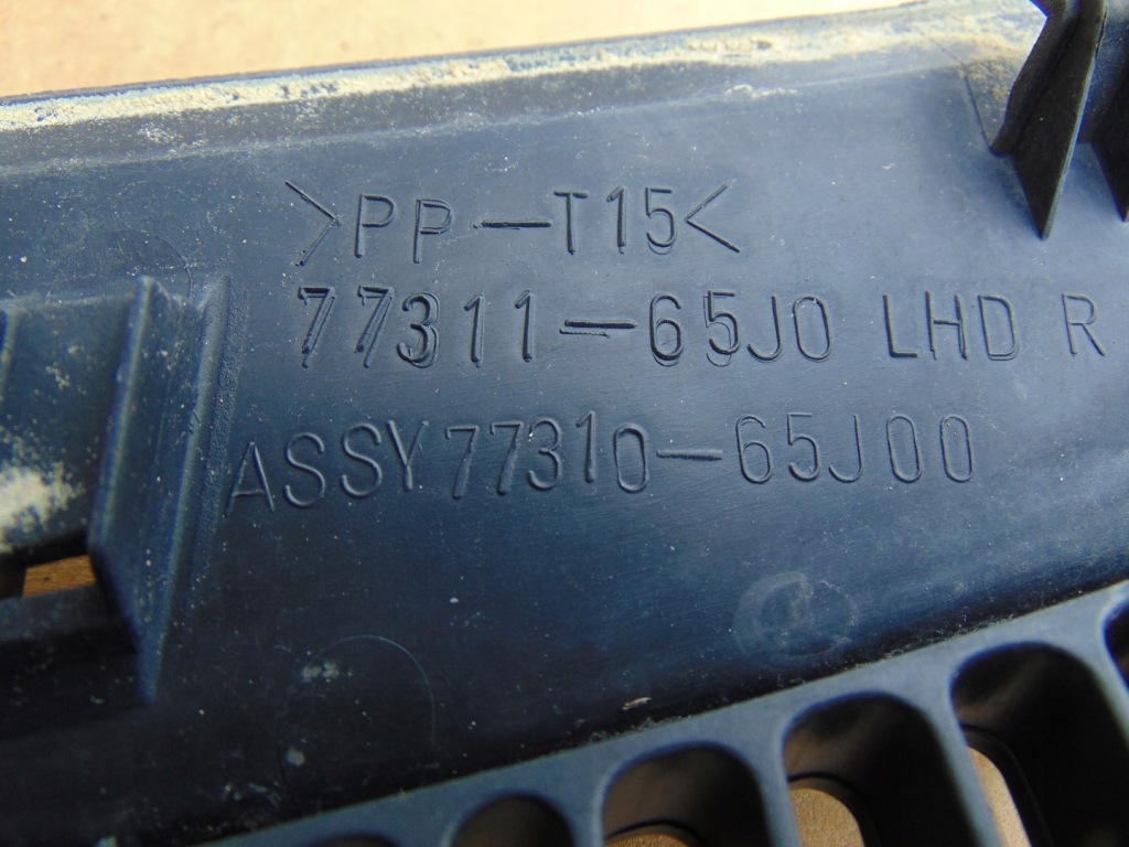 фото №11, Жабо пластиковий suzuki grand vitara ii europa