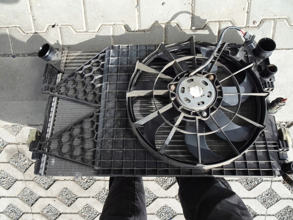 фото №6, Skoda roomster 1.2 tdi радиатор, вентилятор