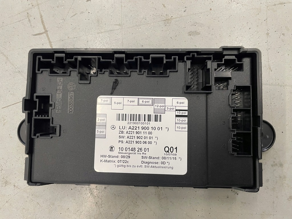 фото №1, Модуль двері правий перед a2219001001 mercedes w221 lift