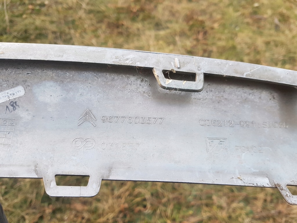 фото №11, Citroen berlingo iii 12-16 молдинг хром решітка радіатора 9677603577