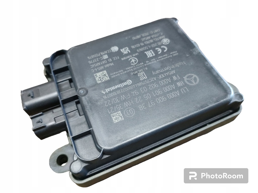фото №1, Mercedes w206 w223 w253 w236 радар датчик distronic 0009009738 новий orginał