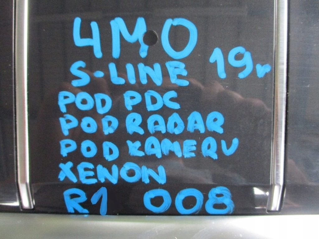 Бампер audi q7 4m0 19r s-line под pdc радар Доставка