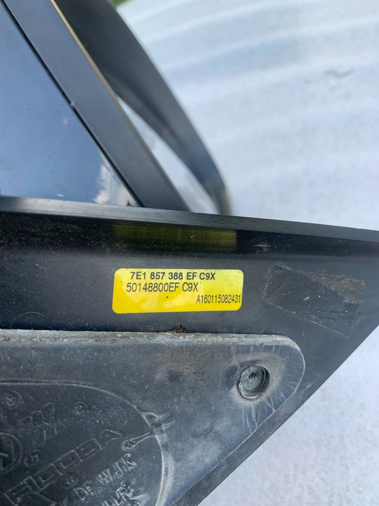 фото №13, Vw t6 multivan transporter праве електричний дзеркало lc9x 7 pin+3 оригінал