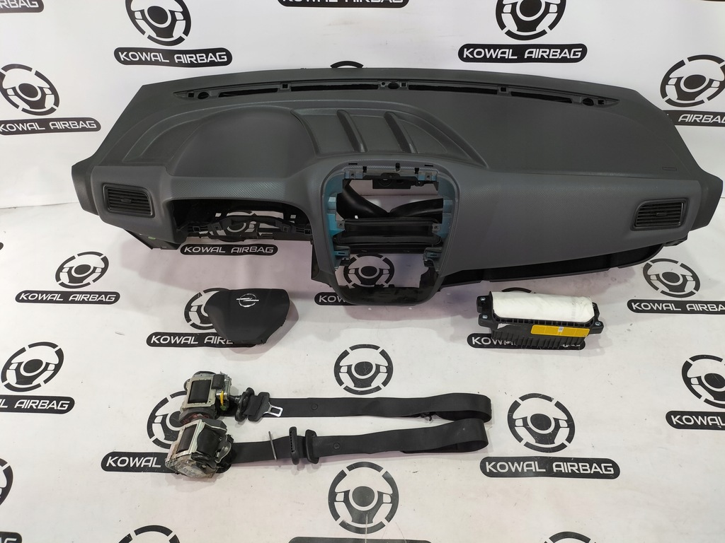 фото №1, Opel combo d приборная панель консоль подушка безопасности подушки безопасности ремни