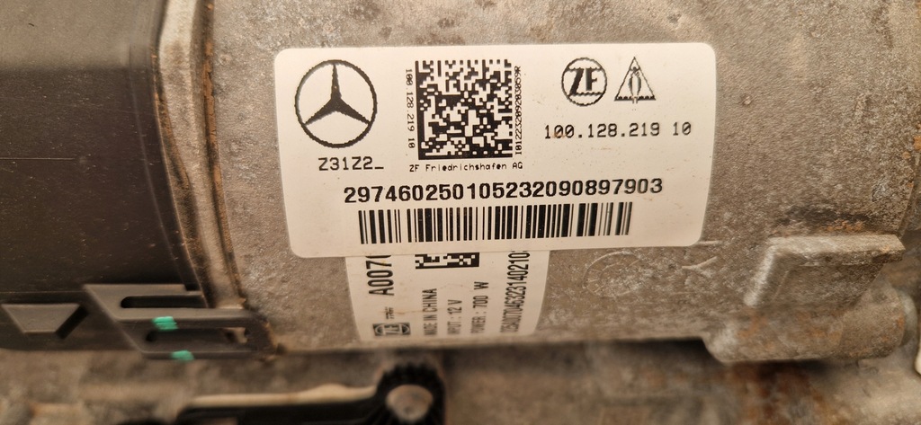 фото №9, Mercedes eqe 295 підвіска задня повний + oś задня поворотна акумулятор hsr