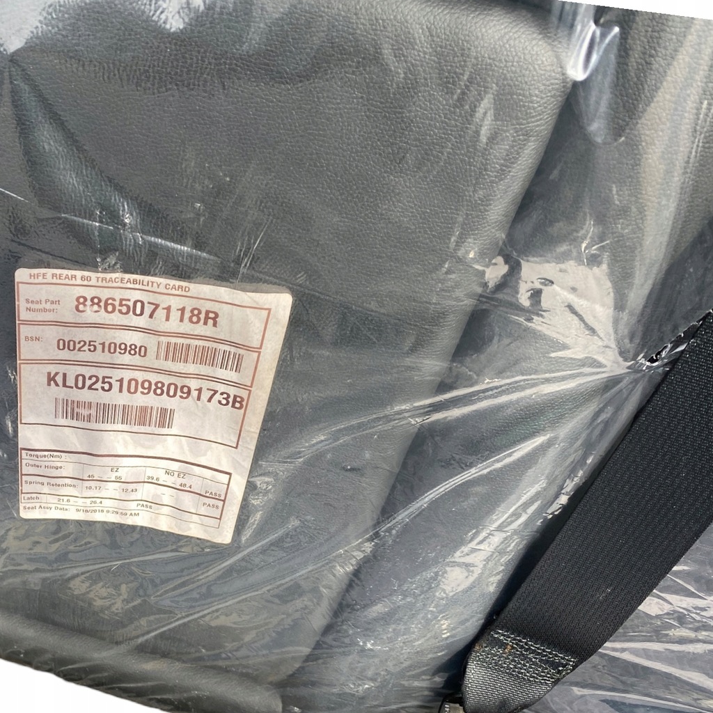 фото №15, Набір сидінь заднє сидіння renault kadjar