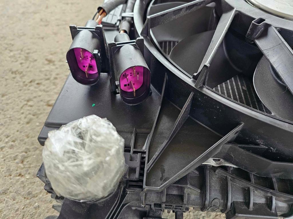 фото №10, Комплект радиатор вентиляторы audi q5 80a fy hybrid e-tfsi 50 e-tfsi 55