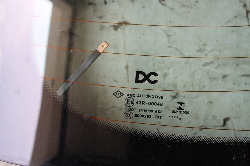 фото №2, Smart forfour ii 2014- скло кришки задня задня w кришка