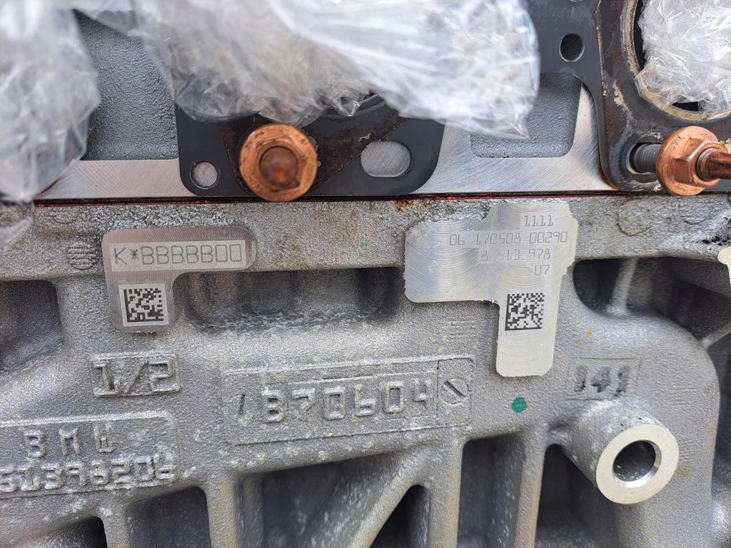фото №7, Mini cooper двигун b47c20a 190 km новий блок двигуна mini f54 f55 f56 f56 f60