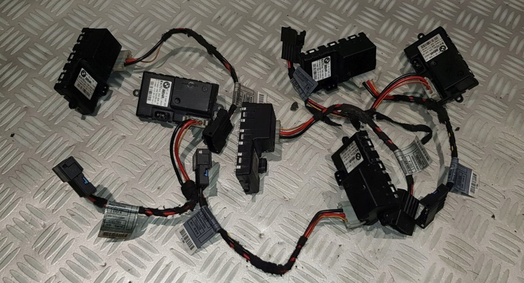 фото №8, Bmw e60 e61 e63 e64 резистор резистор jeż регулятор вентилятор жгут 6934036