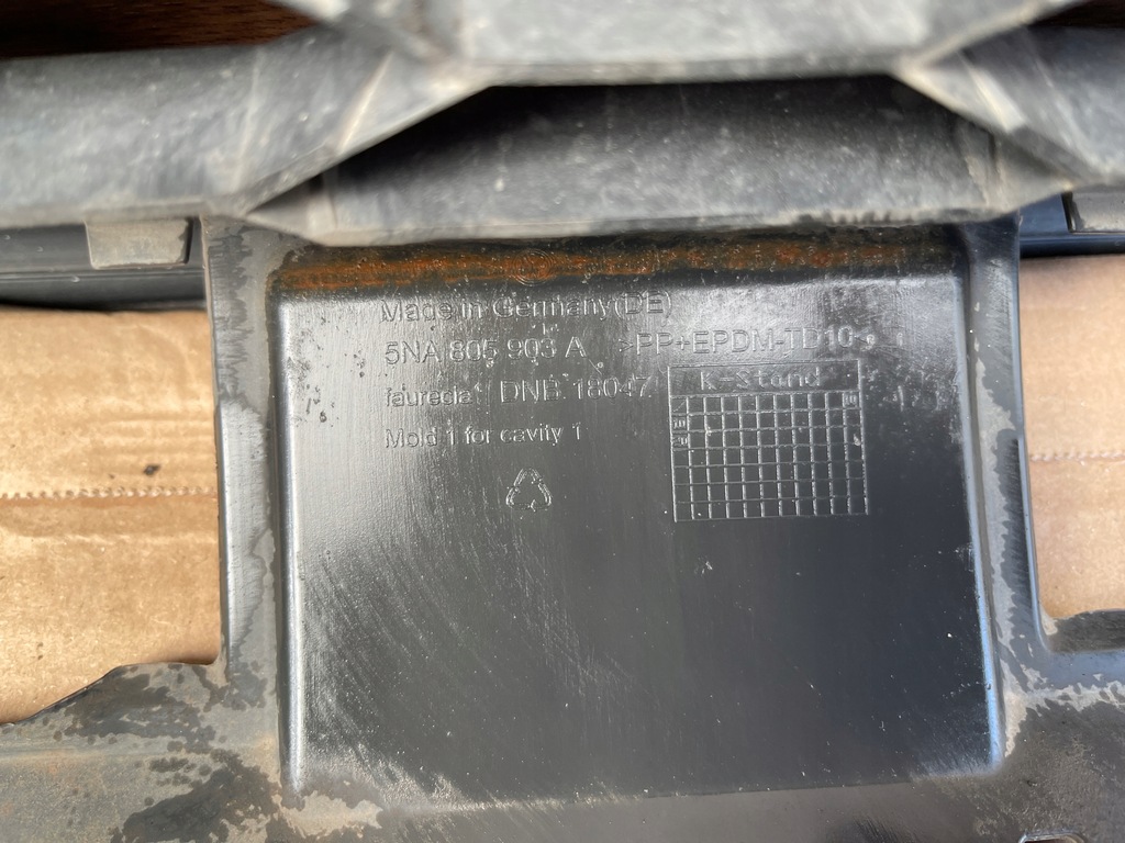 фото №12, Vw tiguan ii 5na накладка спойлер бампер перед