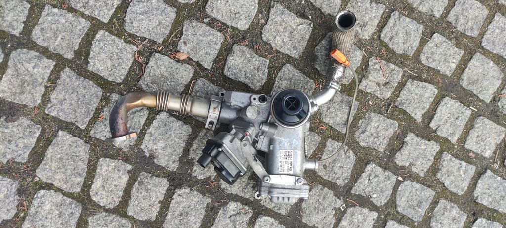 фото №8, Audi a6 c7 a7 4g q7 4l a8 d4 радиатор выхлопных газов клапан egr ew a8 d5 059131477e