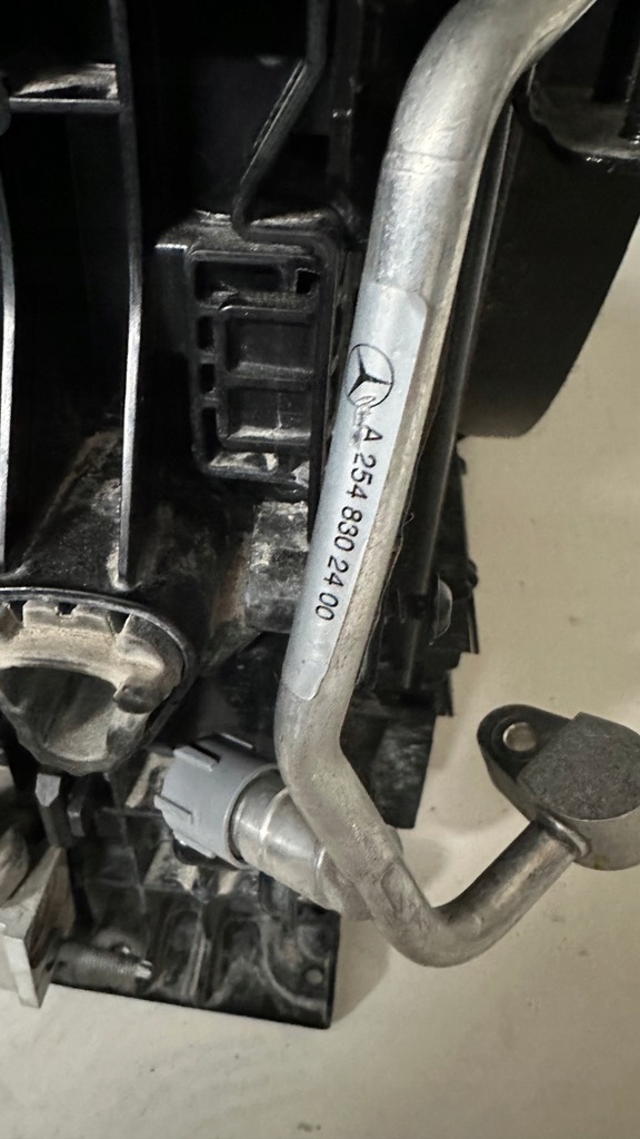 фото №9, Mercedes комплект радиатор вентилятор woda кондиционер nt glc 254 x254 hybrid