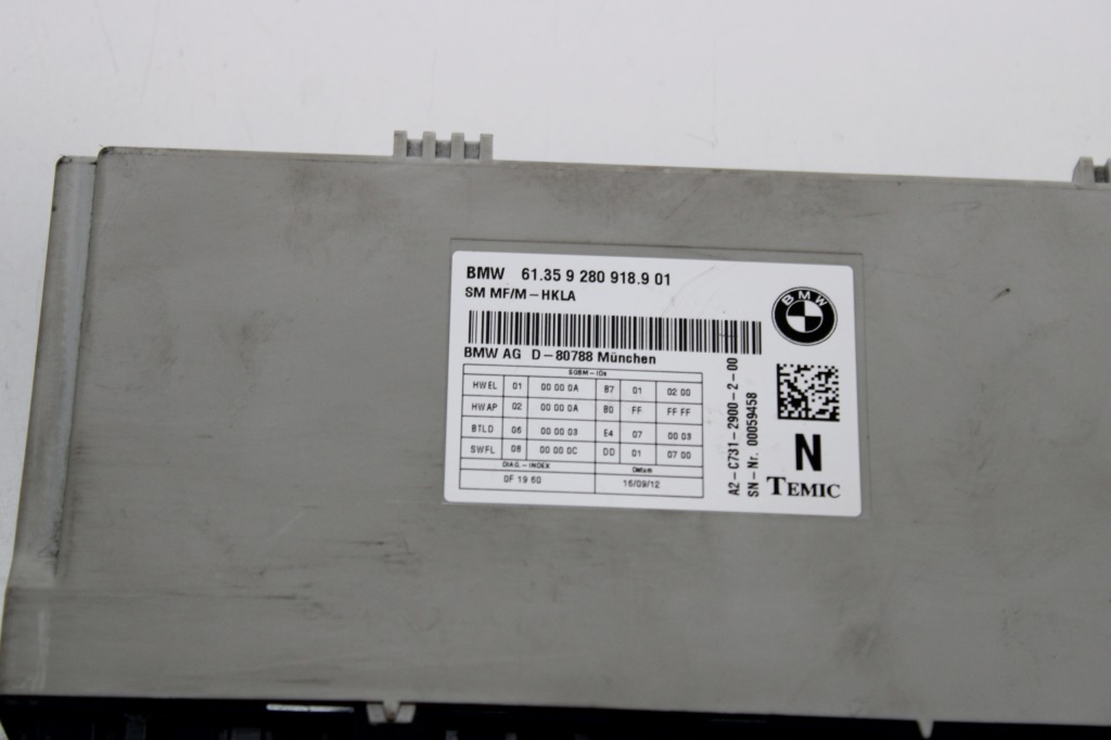 фото №3, Модуль блок управления сиденье bmw f01 f02 f10 f11