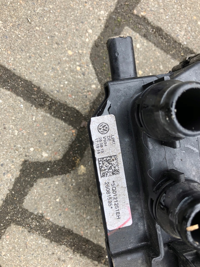 фото №8, Volkswagen 5q0121251eh комплект радіатор