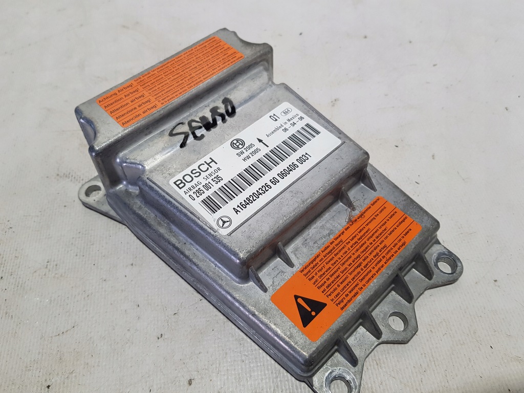 фото №1, Mercedes r ml gl w251 w164 модуль датчик подушка безопасности подушек 1648204326