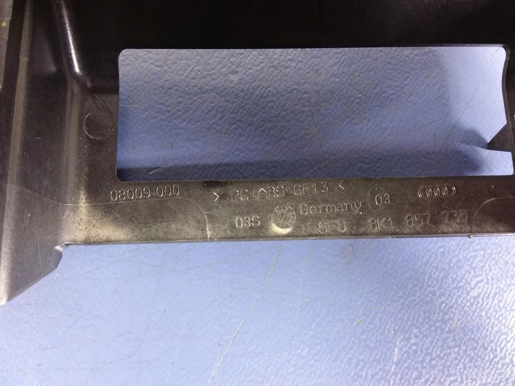 фото №4, Audi a4 b8 рамка каркас спідометра 8k1857735