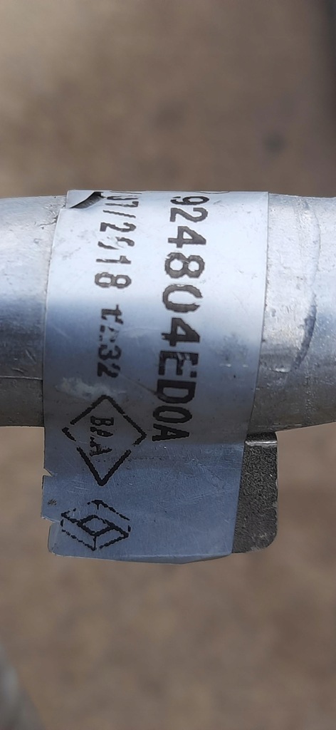 фото №10, Шланг wąż трубка кондиционера 1.2tce renault kadjar 924804ed0a